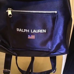 Ralph Lauren navy back pack